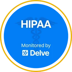 HIPAA — monitored by Delve