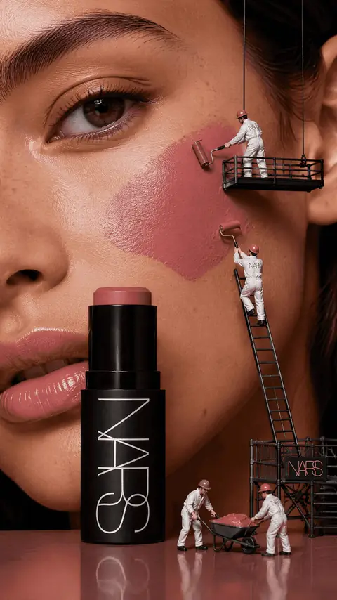 Cosmetics product poster